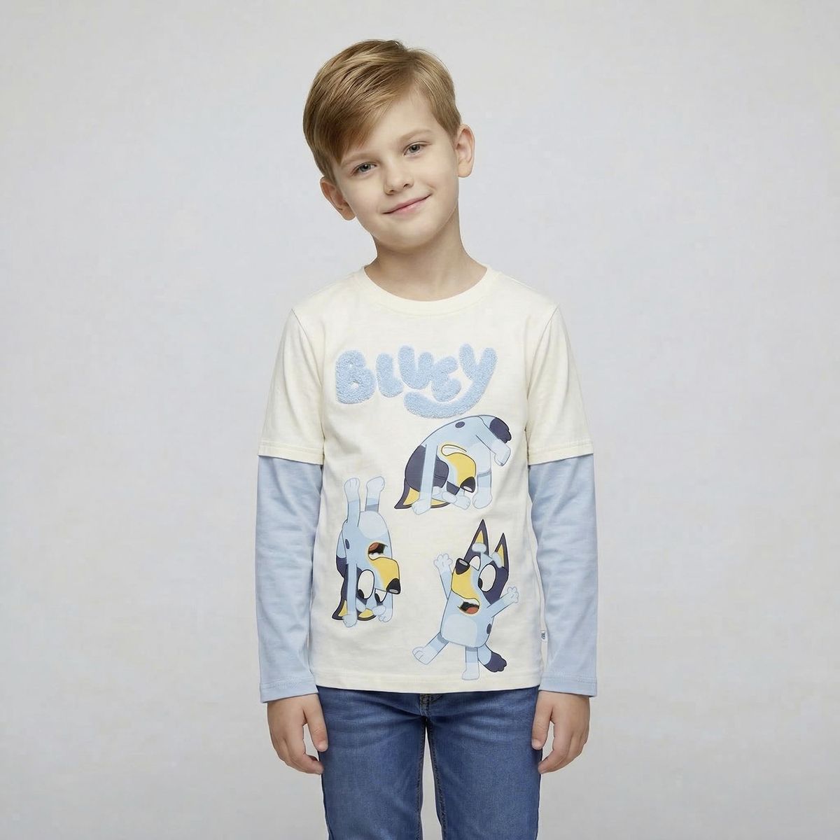 BLUEY - Polera Niño Bluey