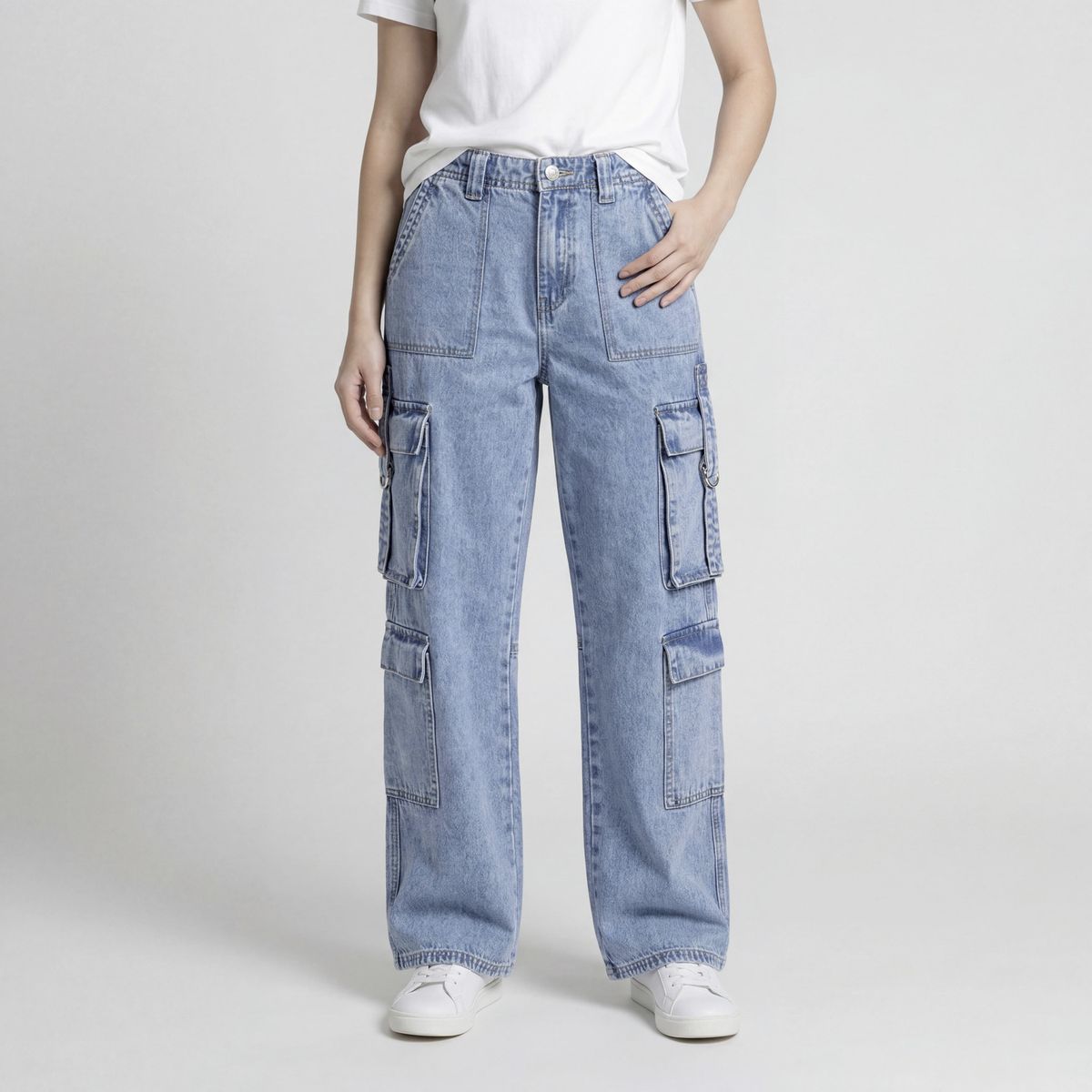 ELEVEN - Pantalón Niña Cargo Eleven