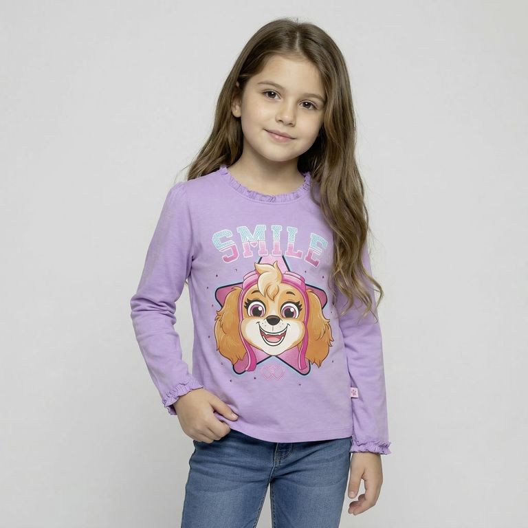 PAW PATROL Polera Niña Algodón