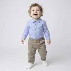 YAMP - Conjunto Bebé Camisa Más Pantalón