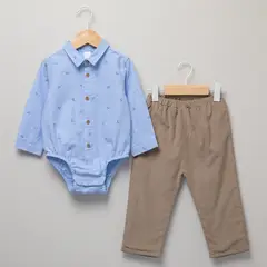 YAMP - Conjunto Bebé Niña Algodón