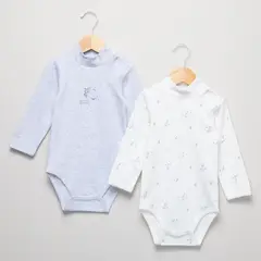YAMP - Pack De 2 Bodys Bebé Niño Algodón