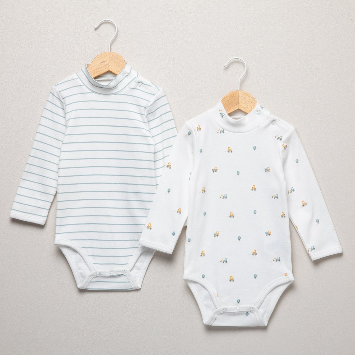 YAMP - Pack De 2 Bodys Bebé Niño Beatle Algodón Yamp