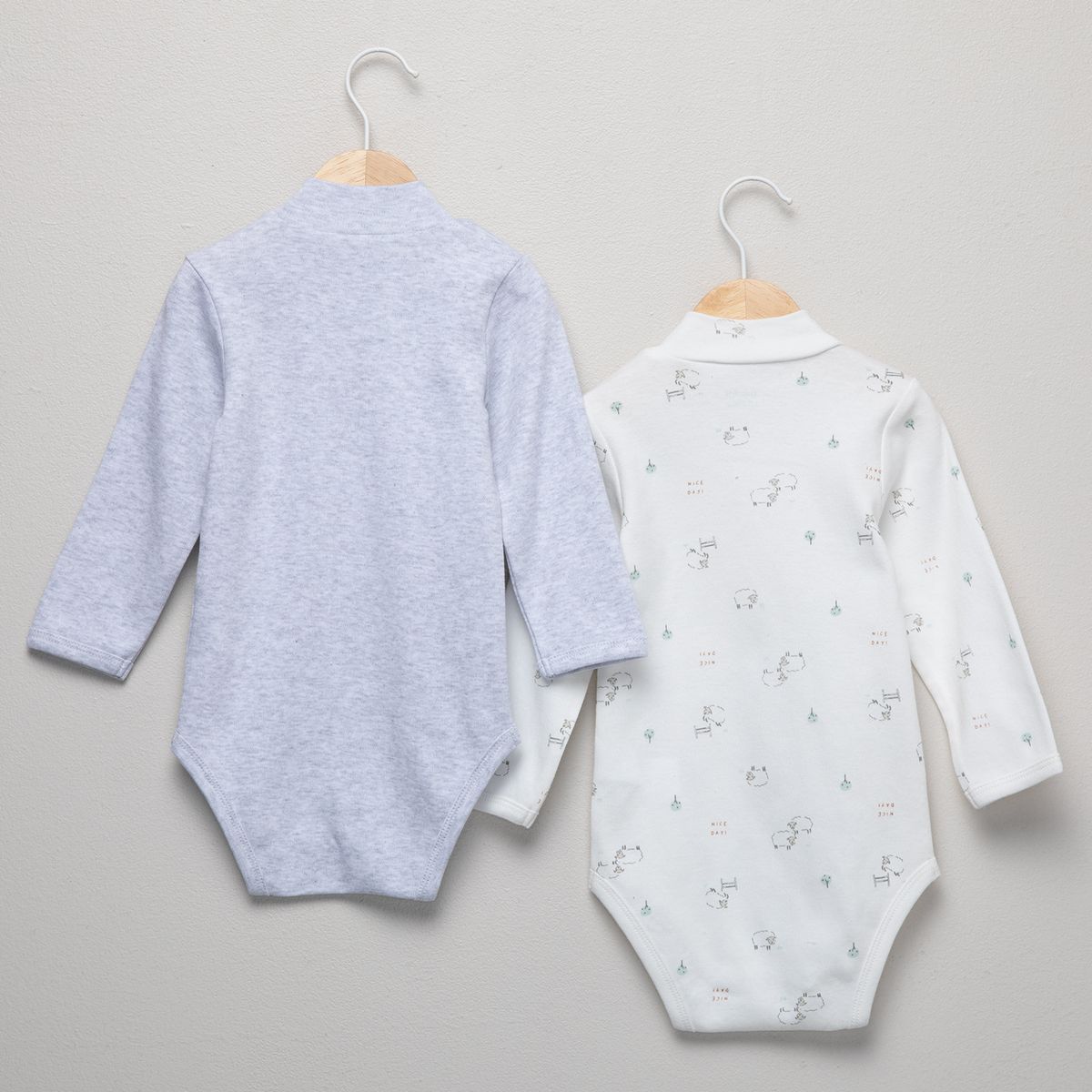 YAMP - Pack De 2 Bodys Bebé Niño Algodón Yamp