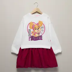 PAW PATROL - Vestido Niña Algodón