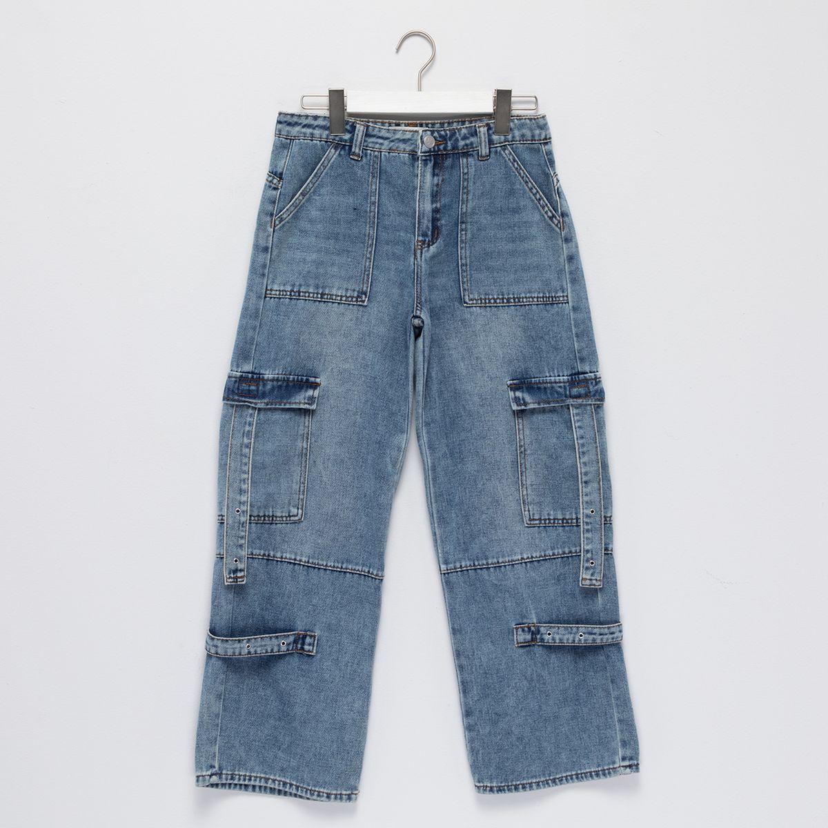 ELEVEN - Jeans Niña Cargo Multipocket Eleven