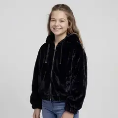 ELEVEN - Chaqueta Peluda Niña