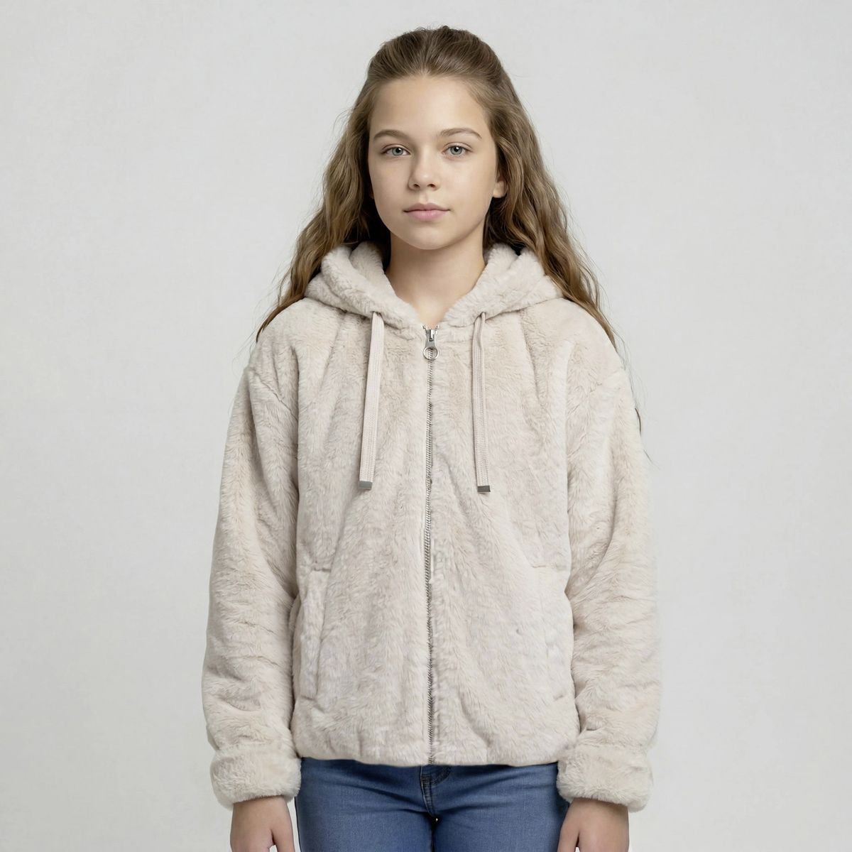 ELEVEN - Chaqueta Peluda Niña Eleven
