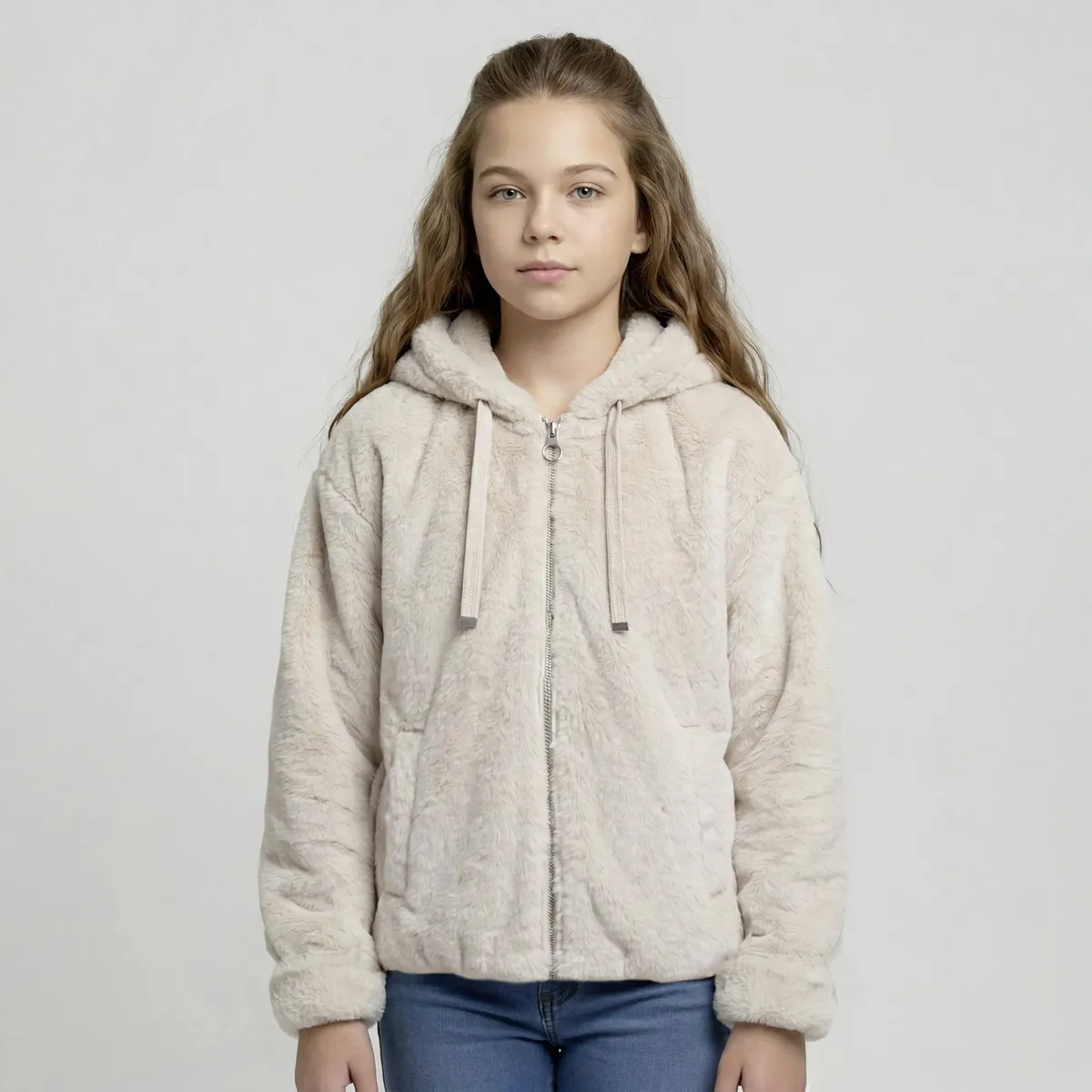 ELEVEN - Chaqueta Peluda Niña Eleven