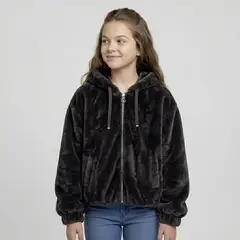ELEVEN - Chaqueta Peluda Niña