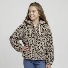 ELEVEN - Chaqueta Peluda Niña