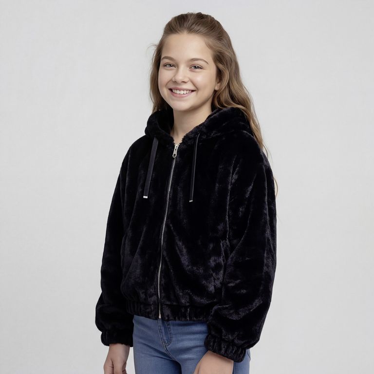 Chaqueta Peluda Niña