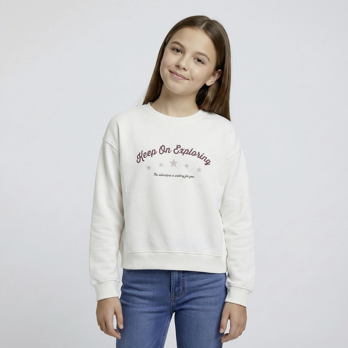 ELEVEN - Polerón Algodón Niña Eleven