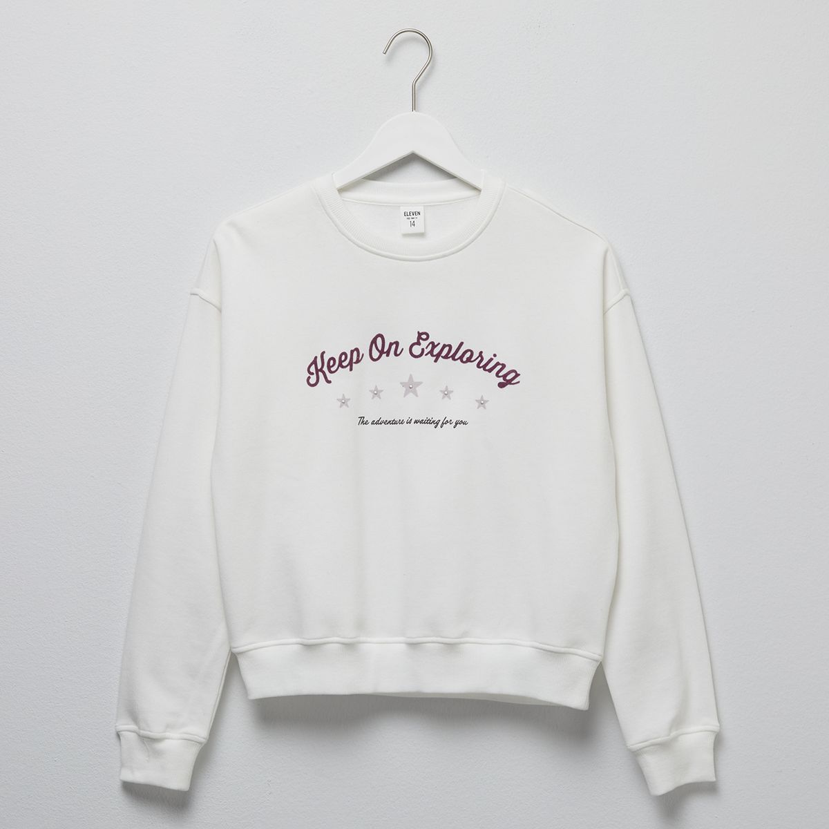 ELEVEN - Polerón Algodón Niña Eleven