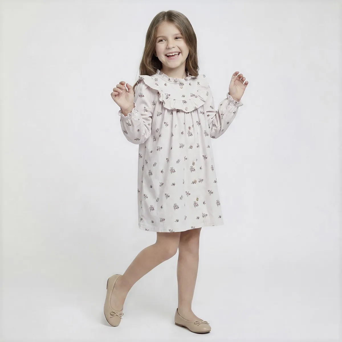 YAMP - Vestido Niña Algodón Yamp