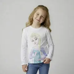FROZEN - Polera Niña Algodón