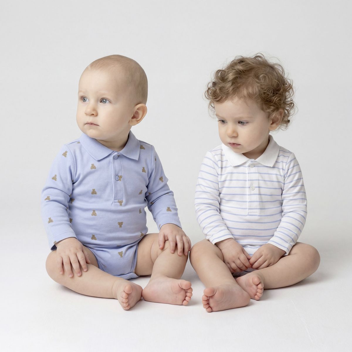 YAMP - Pack De 2 Bodys Bebé Niño Algodón Yamp