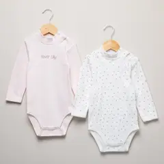 YAMP - Pack De 2 Bodys Bebé Niña Beatle Algodón