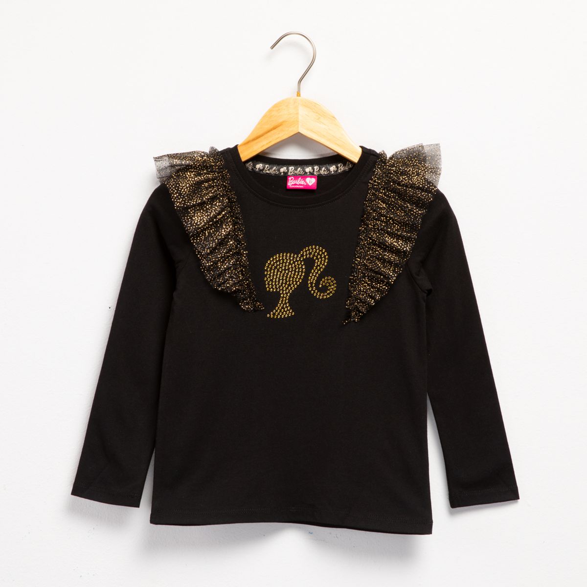 BARBIE - Polera Niña Algodón Barbie