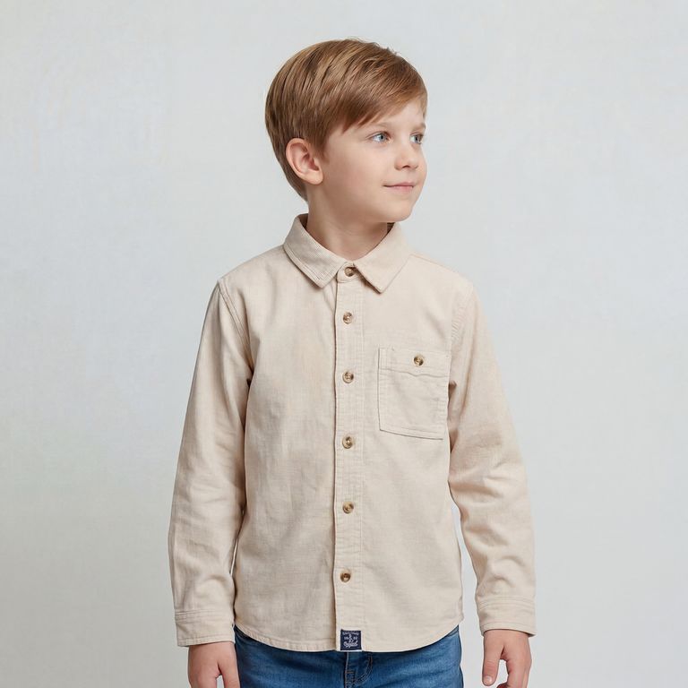CONIGLIO Camisa Niño Cotelé Niño