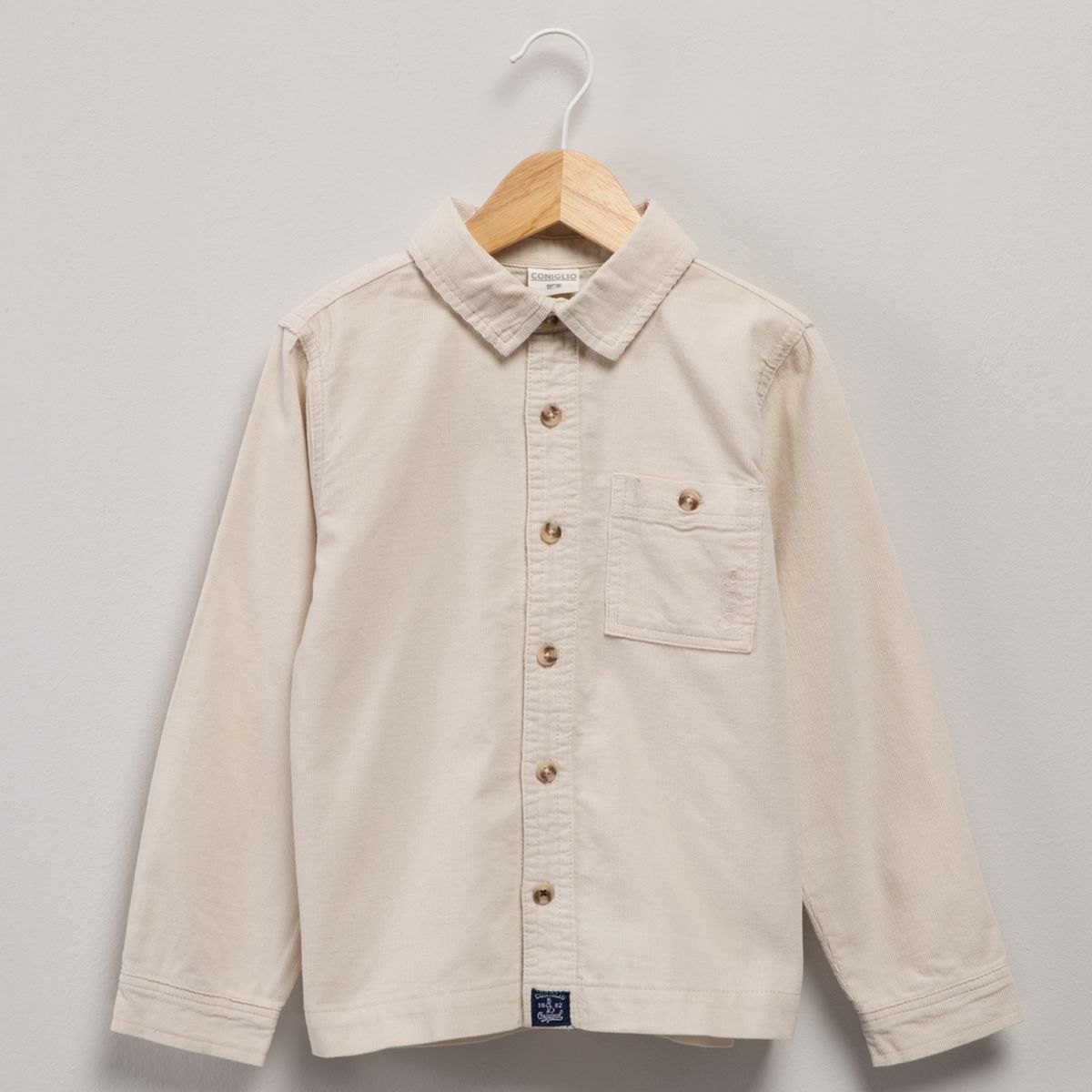 CONIGLIO - Camisa Niño Cotelé Niño