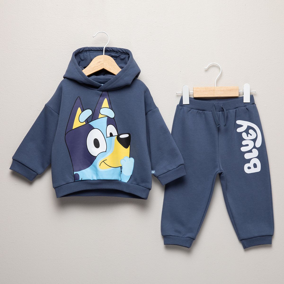 BLUEY - Conjunto Bebé Bluey Polerón Mas Pantalón De Buzo