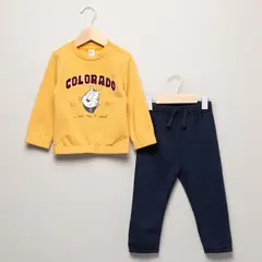YAMP - Conjunto Bebé Polerón Mas Pantalón De Buzo
