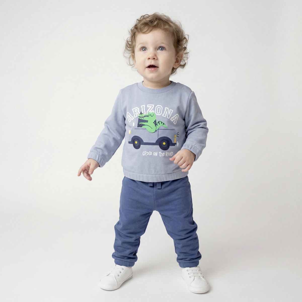 YAMP - Conjunto Bebé Polerón Mas Pantalón De Buzo  Yamp