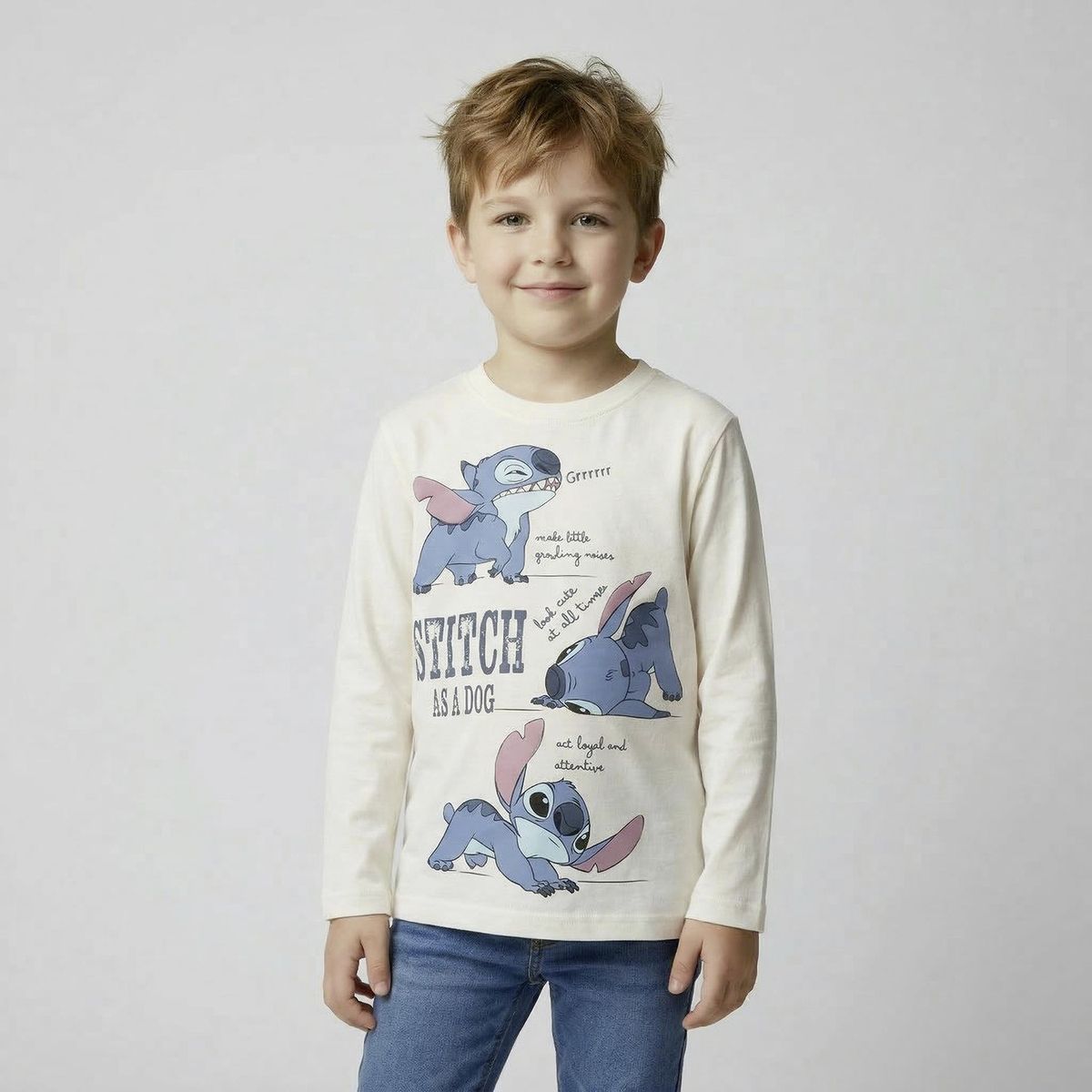 LILO & STITCH - Polera Niño Stitch