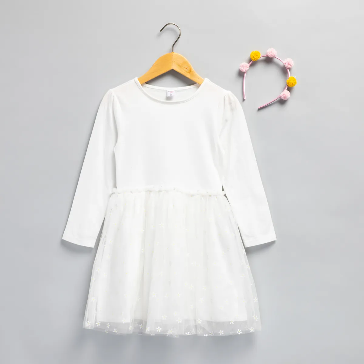 YAMP - Vestido Niña Con Accesorio Yamp