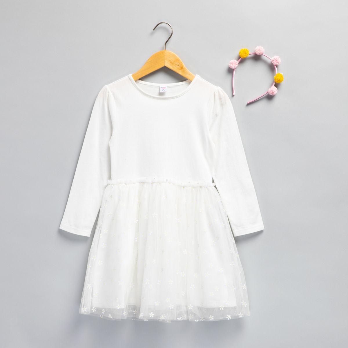 YAMP - Vestido Niña Con Accesorio Yamp