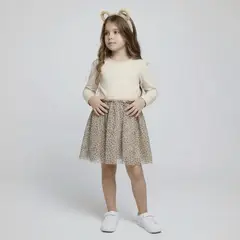 YAMP - Vestido Niña Con Accesorio