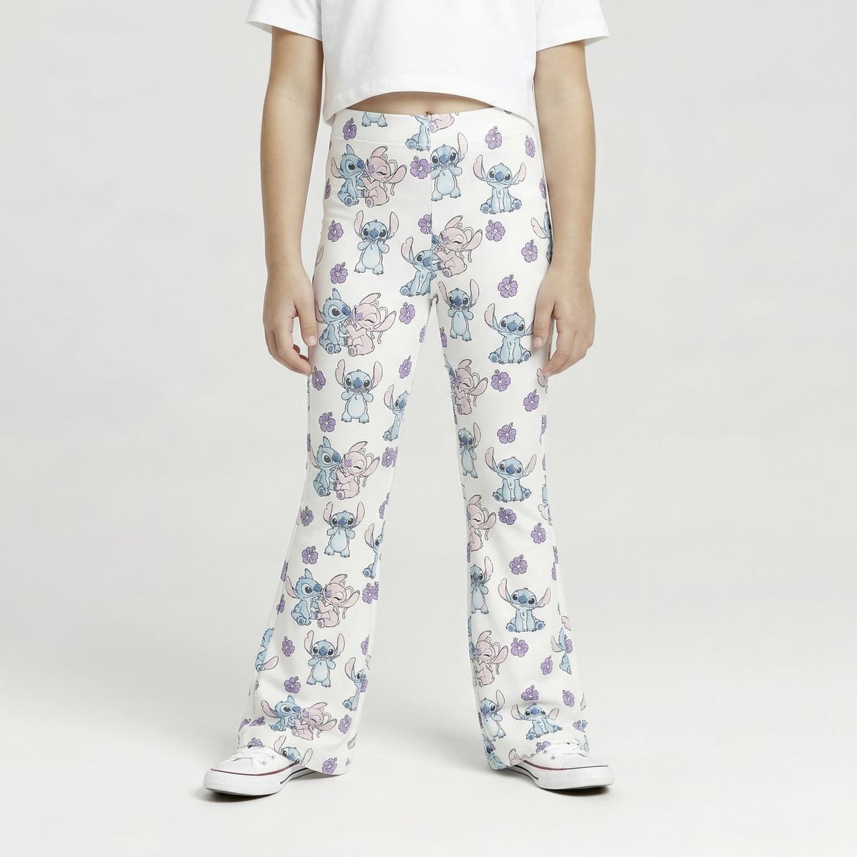 LILO & STITCH - Calza Interior Peludo Niña Stitch