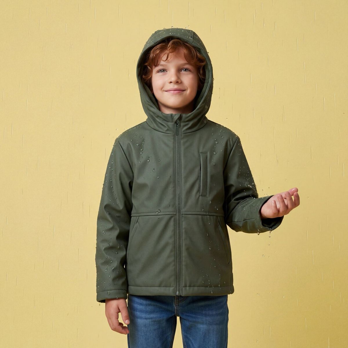 YAMP - Parka Niño Impermeable Interior Polar Yamp