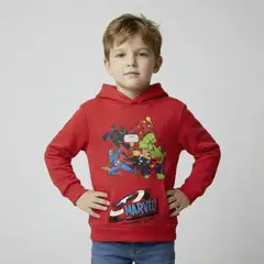 AVENGERS - Poleron Algodón Niño