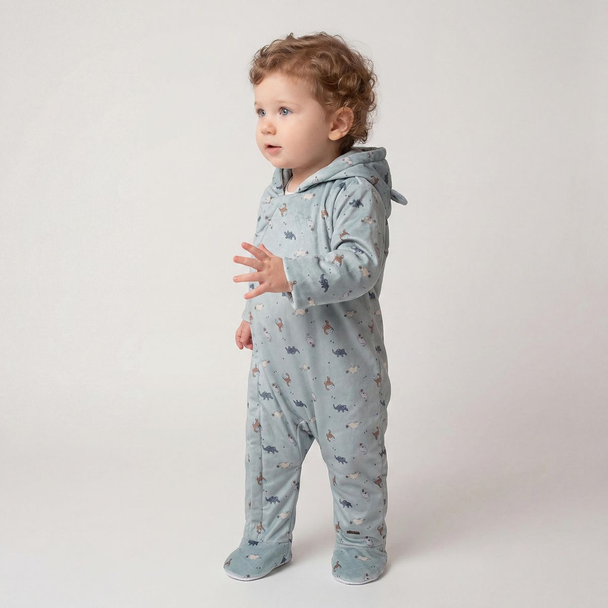 YAMP - Enterito Bebé Plush Forrado En Algodón Yamp
