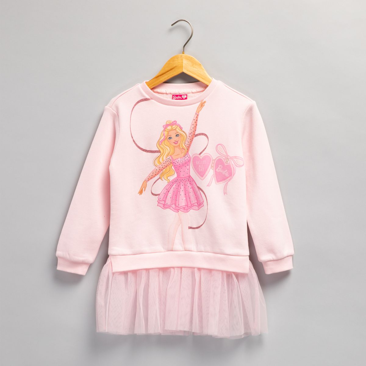 BARBIE - Polerón Niña Algodón Barbie