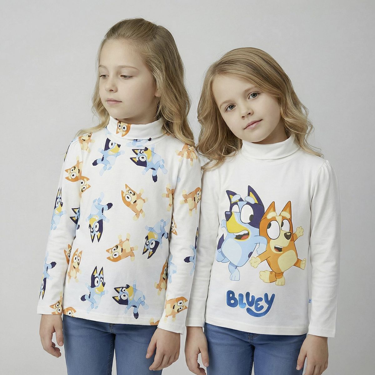 BLUEY - Pack 2 Poleras Beatle Bluey Niña