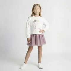 BARBIE - Vestido Niña Algodón