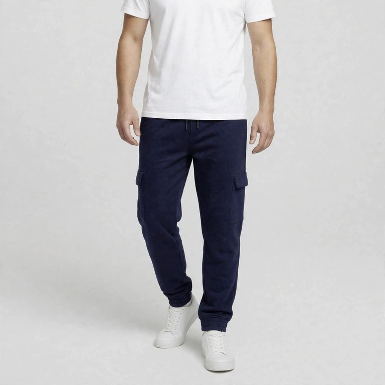 Pantalón De Buzo Niño Cargo