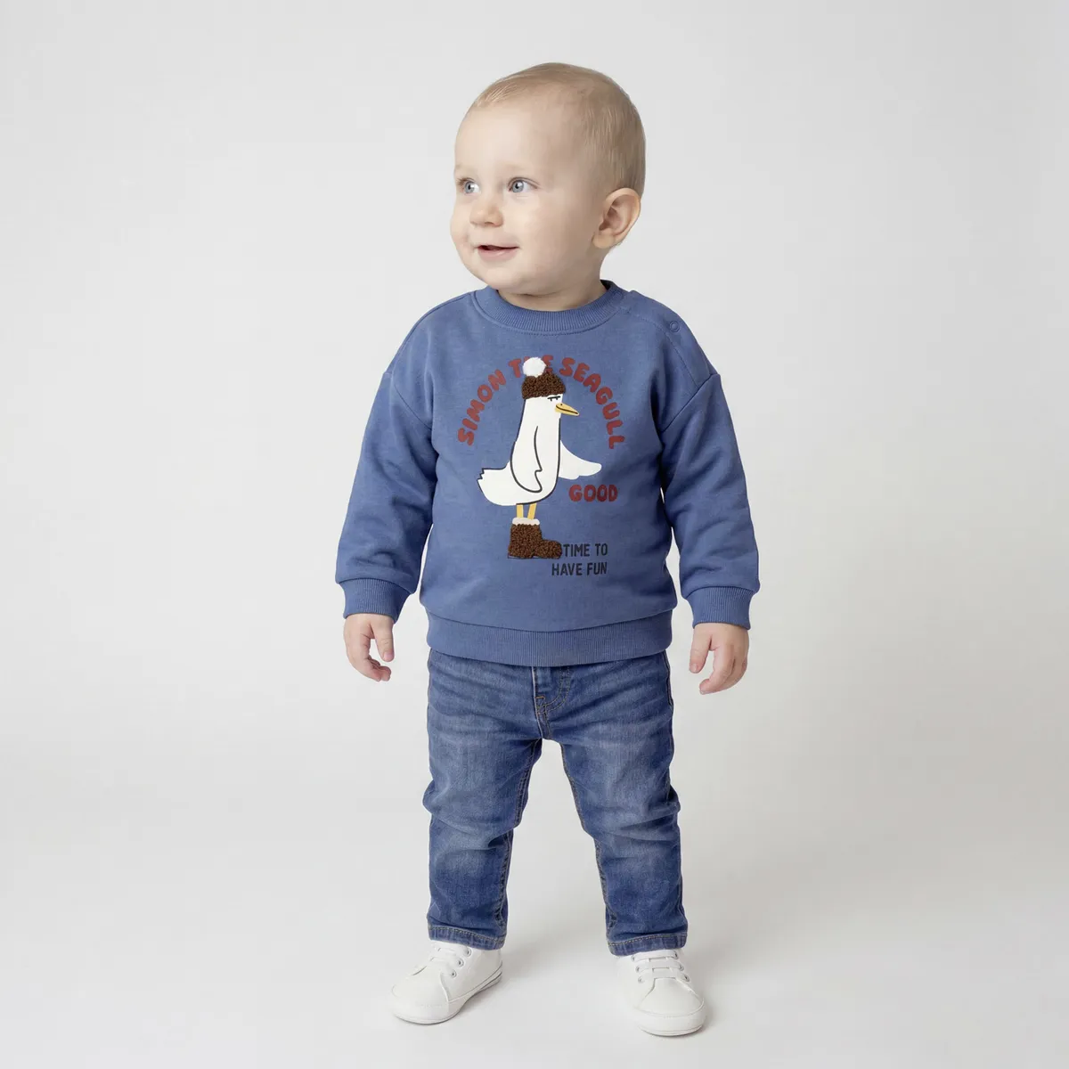 YAMP - Polerón Bebé Niño Algodón Yamp