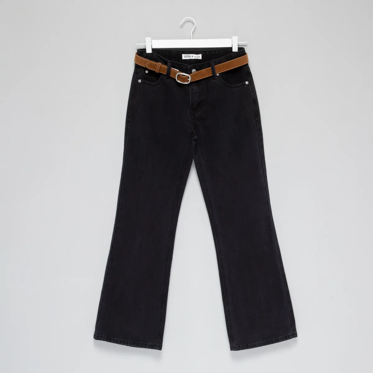 ELEVEN - Jeans Niña Flare Con Cinturón Eleven