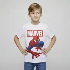 SPIDER MAN - Polera Futbol Niño Spiderman