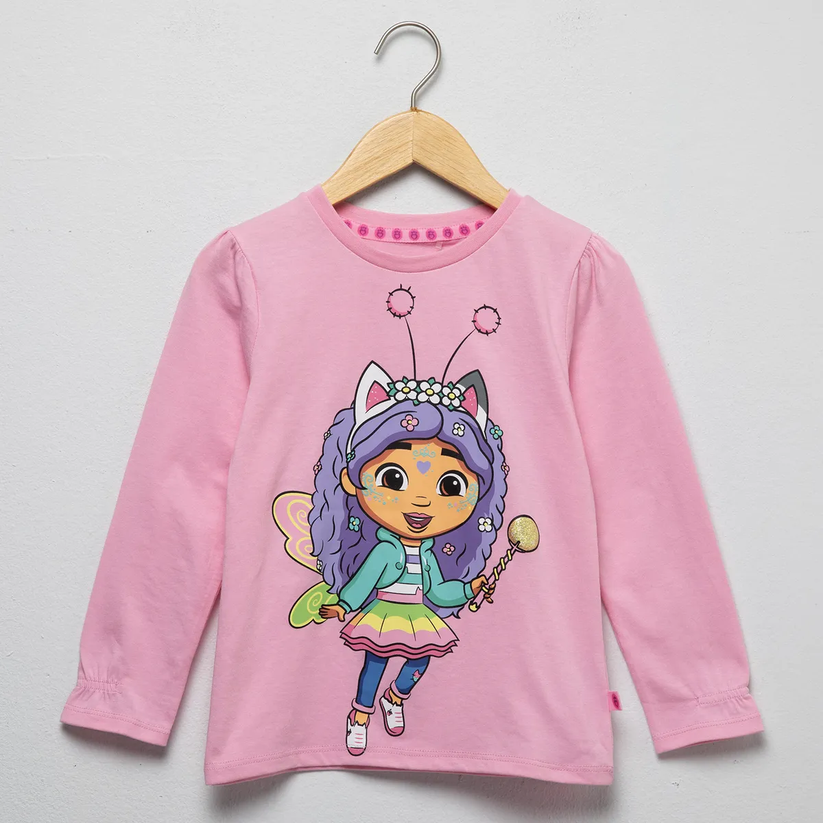 GABBYS DOLLHOUSE - Polera Niña Algodón Gabbys Dollhouse