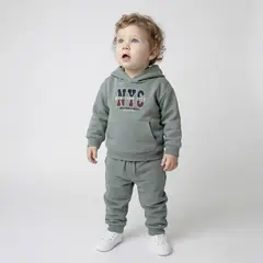 YAMP - Conjunto Bebé Polerón Mas Pantalón De Buzo