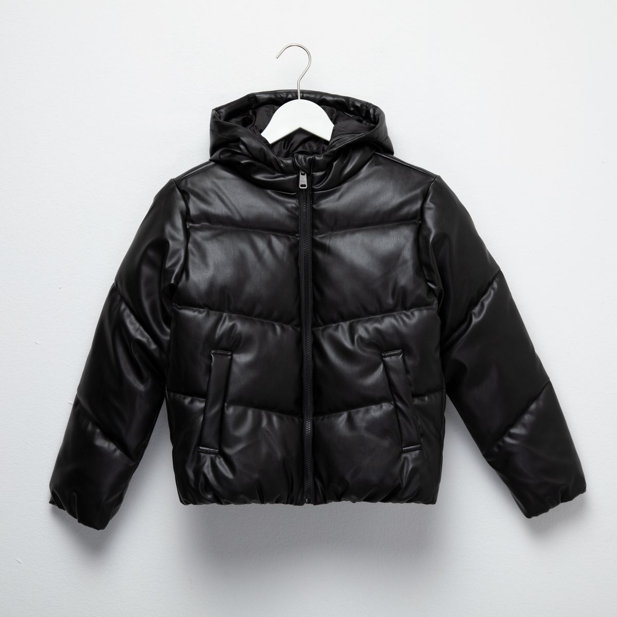 ELEVEN - Parka Niña Efecto Cuero Eleven