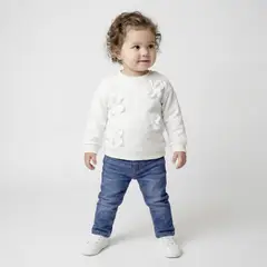 YAMP - Polerón Bebé Niña Algodón