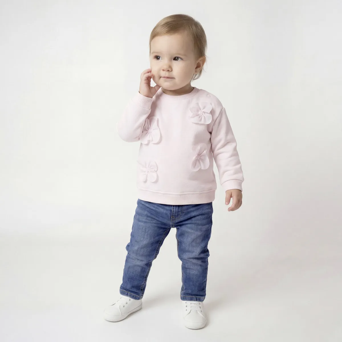 YAMP - Polerón Bebé Niña Algodón Yamp