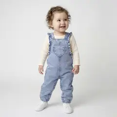YAMP - Jardinera Bebé Niña Algodón