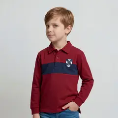 CONIGLIO - Polera Niño Manga Larga Algodón